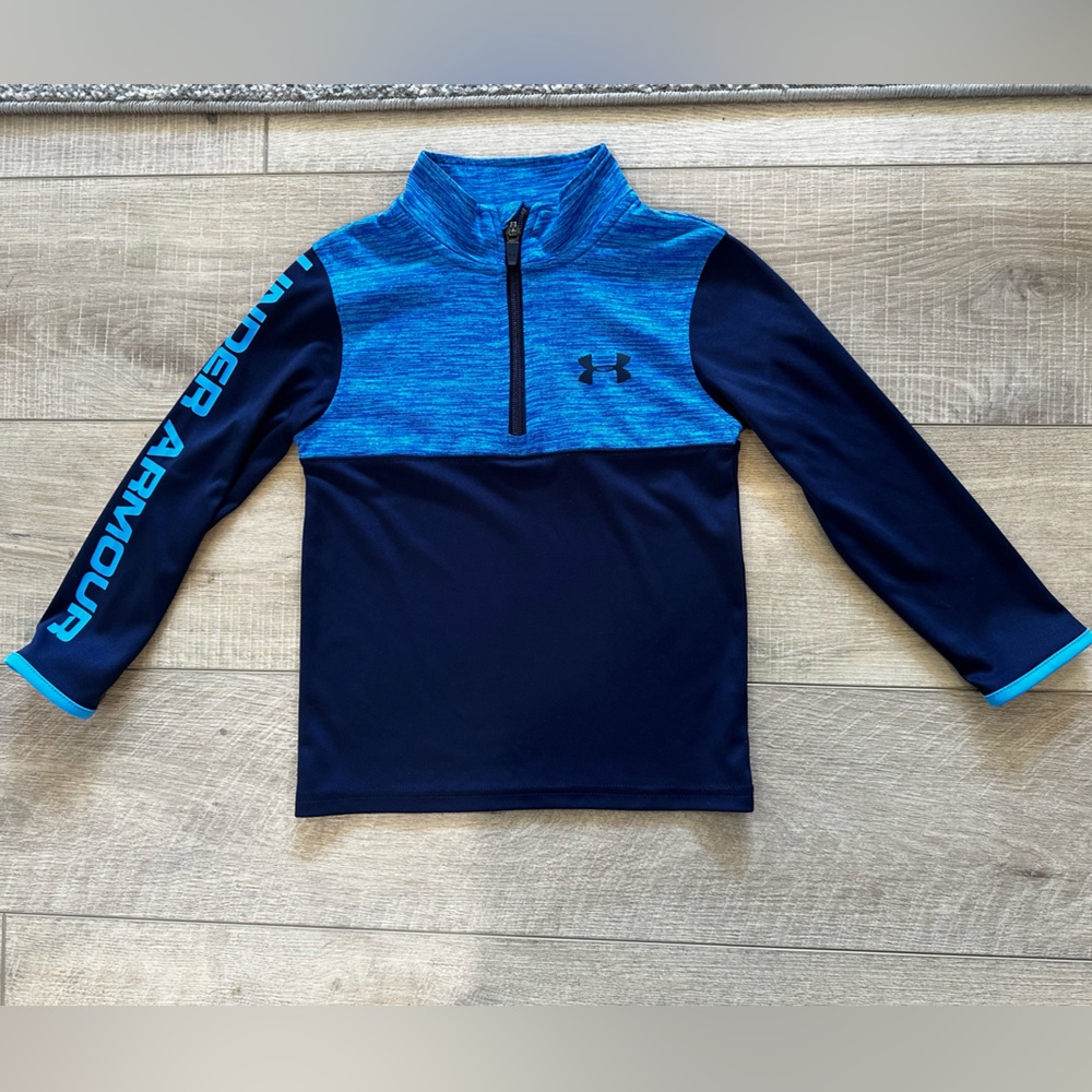 Under Armour boys quarter zip. Size 4